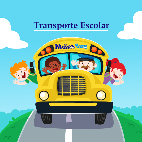 Molina Bus es especialista en Transporte Escolar
